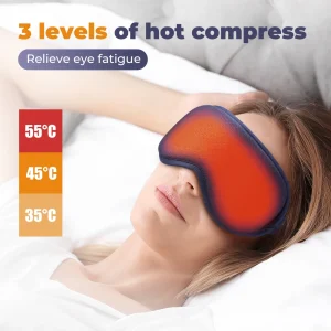 USB Electric Heating Eye Mask Massager