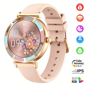 Elegant Round Smart Watch for Women