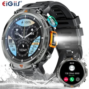 EIGIIS KE3 2025 New Bluetooth Call Smartwatch for Men