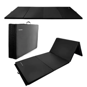 Folding Exercise Gymnastics Mat 4'x8'x2 for Home Gym